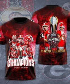 The best Georgia Bulldogs 3D T shirts 01