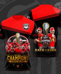 The best Georgia Bulldogs 3D T shirts 04