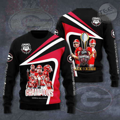The best Georgia Bulldogs 3D sweatshirt 012