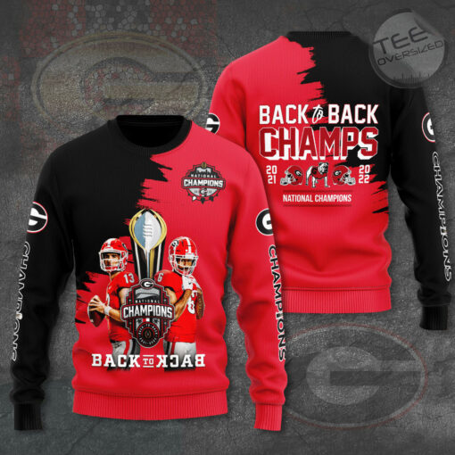 The best Georgia Bulldogs 3D sweatshirt 013