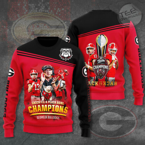 The best Georgia Bulldogs 3D sweatshirt 07