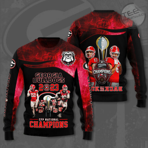 The best Georgia Bulldogs 3D sweatshirt 08