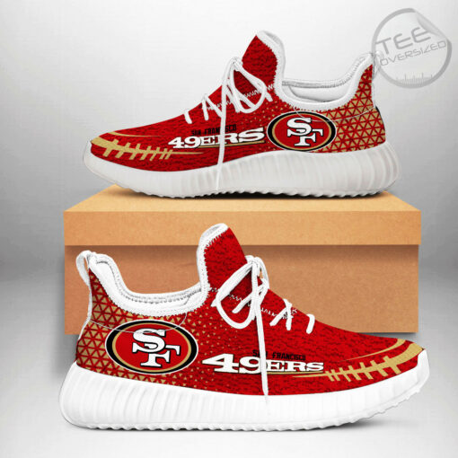 The best San Francisco 49ers Custom Sneakers 01