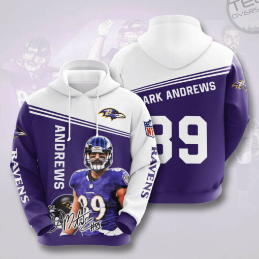 The best selling Baltimore Ravens 3D hoodie 03