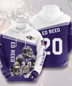 The best selling Baltimore Ravens 3D hoodie 04