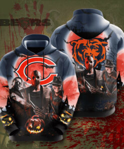 The best selling Chicago Bears 3D hoodie 02