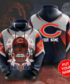 The best selling Chicago Bears 3D hoodie 13