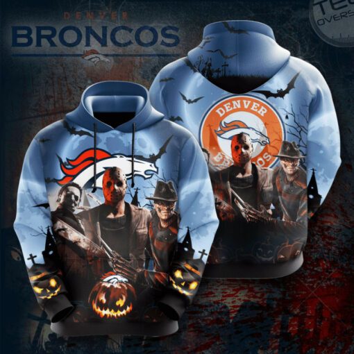 The best selling Denver Broncos 3D hoodie 04