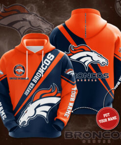 The best selling Denver Broncos 3D hoodie 11