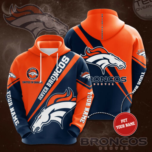 The best selling Denver Broncos 3D hoodie 11