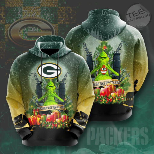 The best selling Green Bay Packers 3D hoodie 02