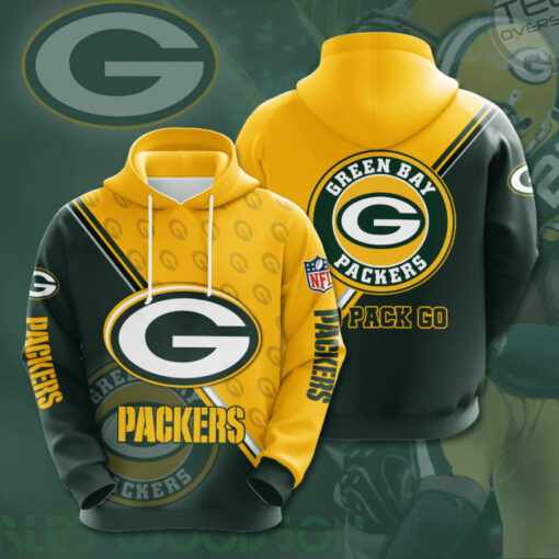 The best selling Green Bay Packers 3D hoodie 06