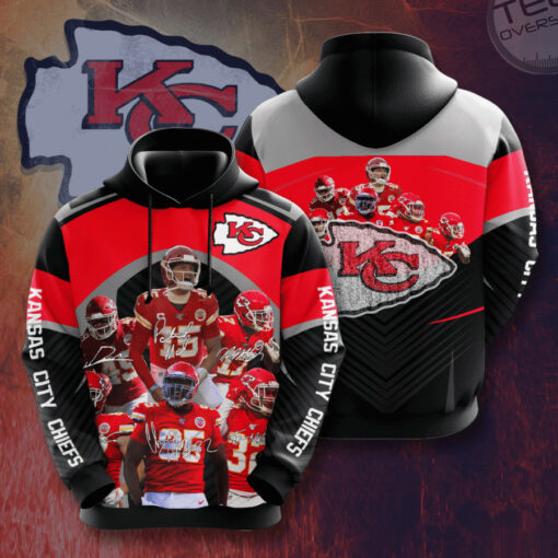 The best selling Kansas City Chiefs 3D hoodie 02