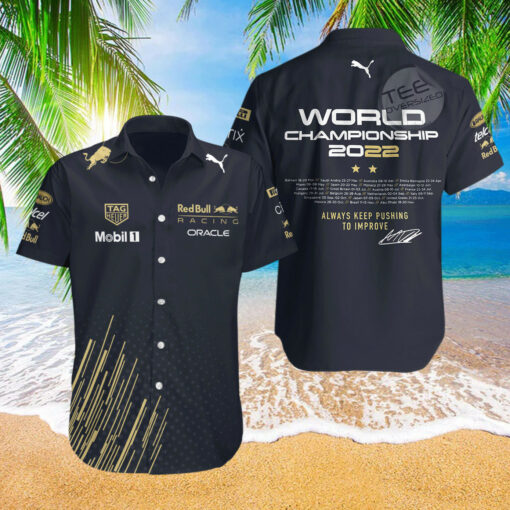 The best selling Max Verstappen 2022 Hawaiian Shirt 03