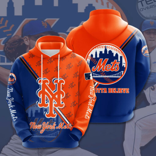 The best selling New York Mets 3D hoodie 01