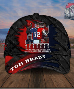 Tom Brady Hat Tom Brady Custom Cap 01