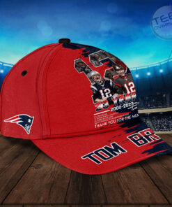Tom Brady Hat Tom Brady Custom Cap 02 2