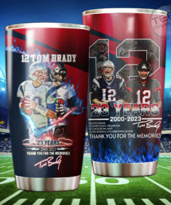 Tom Brady NFL Tumbler Cup