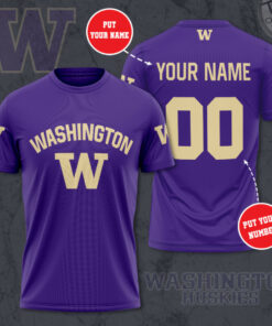 Washington Huskies 3D T shirt 02