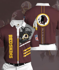 Washington Redskins 3D Polo 02