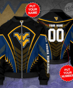 West Virginia Mountaineers 3D Bomber Jacket 02