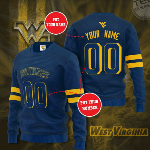 West Virginia Mountaineers 3D Sweatshirt 02