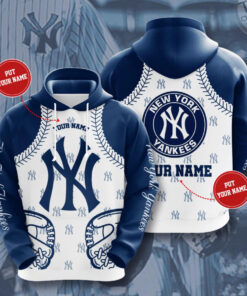 Whitey Ford New York Yankees 3D Hoodie 08