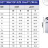 basketball jersey sizechart